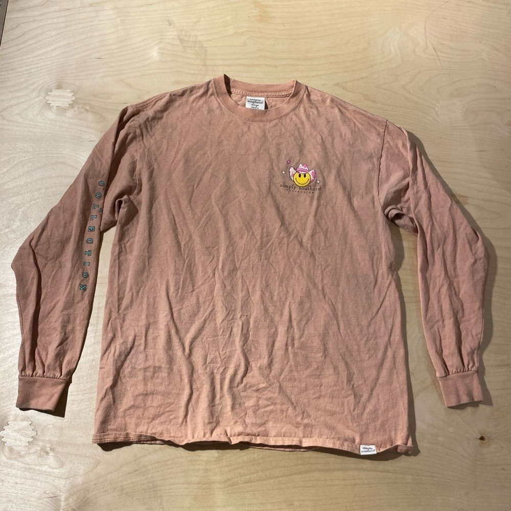 Simply Southern Long Sleeve Tee Large (NJ)